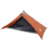 vidaXL Tipi-hangtent voor 1 persoon, oranje, waterdicht