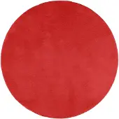 vidaXL Vloerkleed OVIEDO laagpolig Ø 280 cm rood