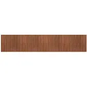 vidaXL Vloerkleed rechthoekig 80x400 cm bamboe bruin