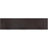 vidaXL Vloerkleed rechthoekig 70x300 cm bamboe donkerbruin