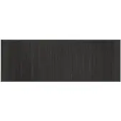 vidaXL Vloerkleed rechthoekig 70x200 cm bamboe grijs