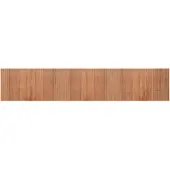 vidaXL Vloerkleed rechthoekig 60x300 cm bamboe naturel