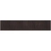 vidaXL Vloerkleed rechthoekig 80x400 cm bamboe donkerbruin