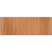 vidaXL Vloerkleed rechthoekig 70x200 cm bamboe naturel