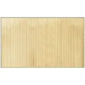 vidaXL Vloerkleed rechthoekig 60x100 cm bamboe lichtnaturel
