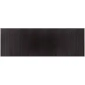 vidaXL Vloerkleed rechthoekig 100x300 cm bamboe donkerbruin