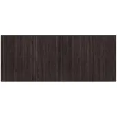 vidaXL Vloerkleed rechthoekig 80x200 cm bamboe donkerbruin
