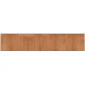 vidaXL Vloerkleed rechthoekig 60x300 cm bamboe naturel