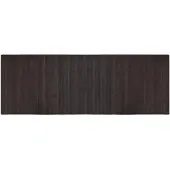 vidaXL Vloerkleed rechthoekig 70x200 cm bamboe donkerbruin