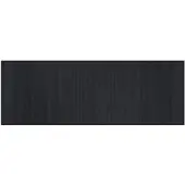 vidaXL Vloerkleed rechthoekig 70x200 cm bamboe zwart