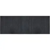 vidaXL Vloerkleed rechthoekig 70x200 cm bamboe grijs