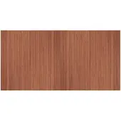 vidaXL Vloerkleed rechthoekig 100x200 cm bamboe bruin