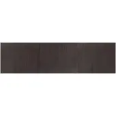 vidaXL Vloerkleed rechthoekig 80x300 cm bamboe donkerbruin