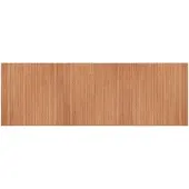 vidaXL Vloerkleed rechthoekig 100x300 cm bamboe naturel