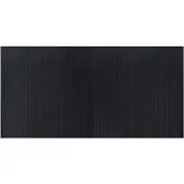 vidaXL Vloerkleed rechthoekig 100x200 cm bamboe zwart