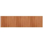 vidaXL Vloerkleed rechthoekig 80x300 cm bamboe bruin