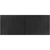 vidaXL Vloerkleed rechthoekig 80x200 cm bamboe grijs
