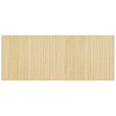 vidaXL Vloerkleed rechthoekig 80x200 cm bamboe lichtnaturel