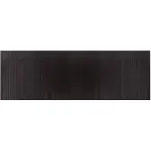 vidaXL Vloerkleed rechthoekig 100x300 cm bamboe donkerbruin