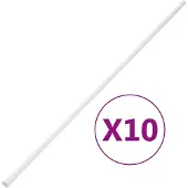 vidaXL Kabelgoot Ø16 mm 10 m PVC