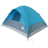 vidaXL Koepeltent 6-persoons waterdicht blauw
