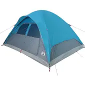 vidaXL Koepeltent 6-persoons waterdicht blauw
