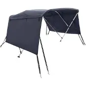 vidaXL Biminitop 3 bogen met zijwanden 183x(170-182)x137 cm
