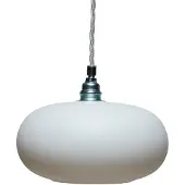 Ebb & Flow Horizon Hanglamp Marshmallow | Shiny Silver | Ø: 21 cm E14