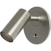 Astro Micro Recessed Switched Wandlamp Matt Nickel