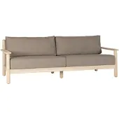 Cotoons Loungebank Chase Rope Graphite Aged Teak incl Kussen Smoke