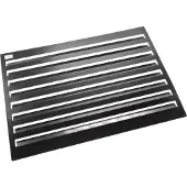 Evolar Omkasting achterplaat - Large 1100 x 1200mm - zwart