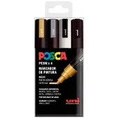 Posca Markeerset POSCA PC-5M GSWB 4 Onderdelen