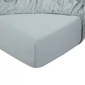 DoubleDry Hoeslaken 100% natuurlijk katoen tweepersoons 180x200 cm zacht &