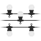Rebel - Buitenlamp Girlanda - Warm Wit LED - 6m - IP44