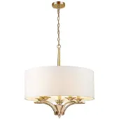 Cosmolight Atlanta Hanglamp Goud Wit E14 5x40W