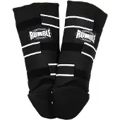 Rumble Kickboks Scheenbeschermers Luxe Zwart XXS