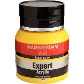 Amsterdam Expert Series Acrylverf Pot 400 ml - Permanentgeel Middel 284