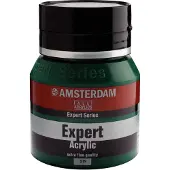 Amsterdam Expert Series Acrylverf Pot 400 ml - Permanentgroen Donker 619