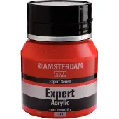 Amsterdam Expert Series Acrylverf Pot 400 ml - Pyrrolerood 315