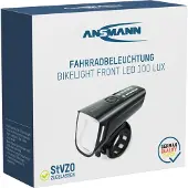 Ansmann LED fietsverlichting voorlicht | USB-C | Wit