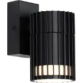 QAZQA Design buiten wandlamp zwart IP44 - Boris