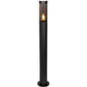 QAZQA Moderne buitenpaallamp zwart 110 cm IP44 - Rox