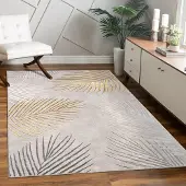 Paco Home Vloerkleed Woonkamer Laagpolig Patroon Bloemen Regenboog Patroon Geometrisch 80x300 cm