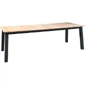Yoi Tuintafel Muro Dark Grey Teak 236 x 90 cm