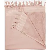 Walra Hamamdoek Remade Cotton XXL - 200x200 cm - Poeder Roze