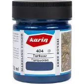 Karin Ebru / Papiermarmer Verf - Turquoise - 105 ml