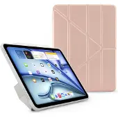 Pipetto Origami Case - iPad Air 13" (2024-2026) - Metallic Pink