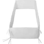 cambrass Liso E 360x30x3 Cm Cot Bumper Zilver Kinderen