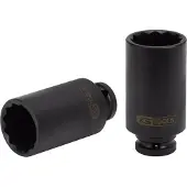Ks Tools 150.1711 1/2 speciale 12-kant scharnierassteekdop, 33 mm