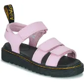 Dr. Martens Klaire leren sandalen roze schoolkind Meisjes Leer Effen - maat 35